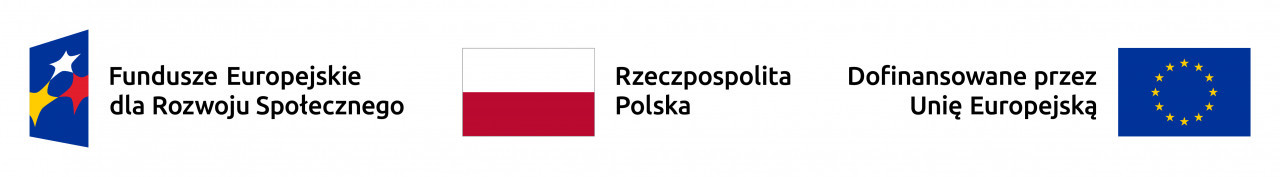 logo programu Fundusze Europejskie dla Rozwoju Społecznego 2021-2027